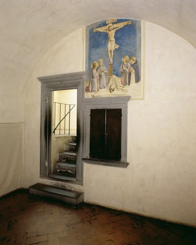 View of a monk